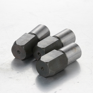 Positionierungsstift mit großem Kopf, runder Kopf, flache Spitze, gerader PDA