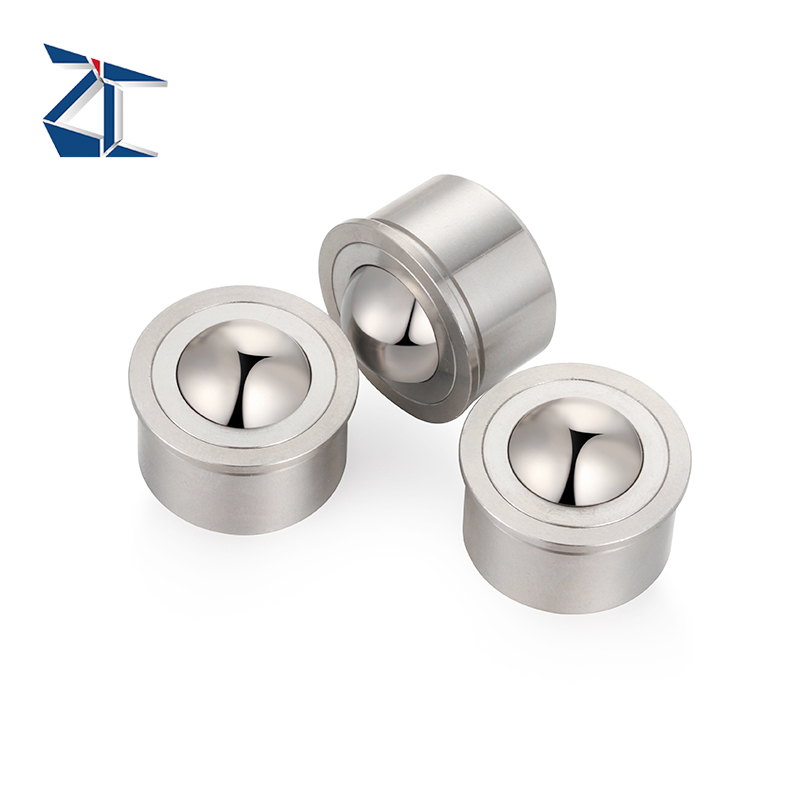 Press-Fit-Kugelrollen aus Edelstahl BCHA24