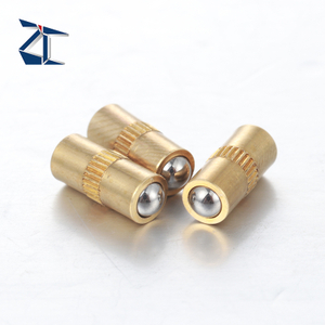 Hochwertige doppelseitige Kugelkopf-Kolbenstifte, federbelasteter Messing-Kugelkolben