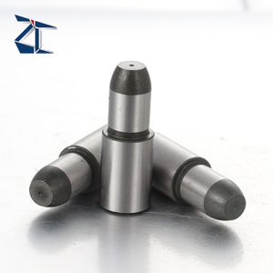 Positionierungsstift mit kleinem Kopf, konische Spitze, Gewindeschaft, P wählbar, JPRSTB