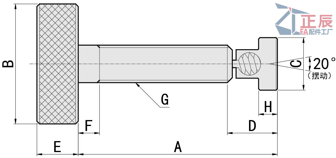 Gewindestifte mit Kugelkopf und Druckpunkt ZT61