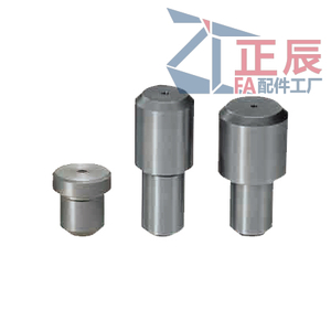 Positionierungsstift mit großem Kopf, runder Kopf, flache Spitze, gerader Schaft, JPDTA