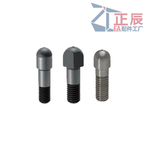 Zentrierstift rund/Diamantkopf, Kugelspitze, Gewindeschaft JPQNBB