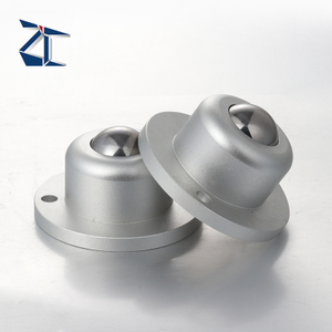 Kugelrollen, gefräste Flanschmontageausführung mit Ablaufloch/Schlitz BCFH BCSF