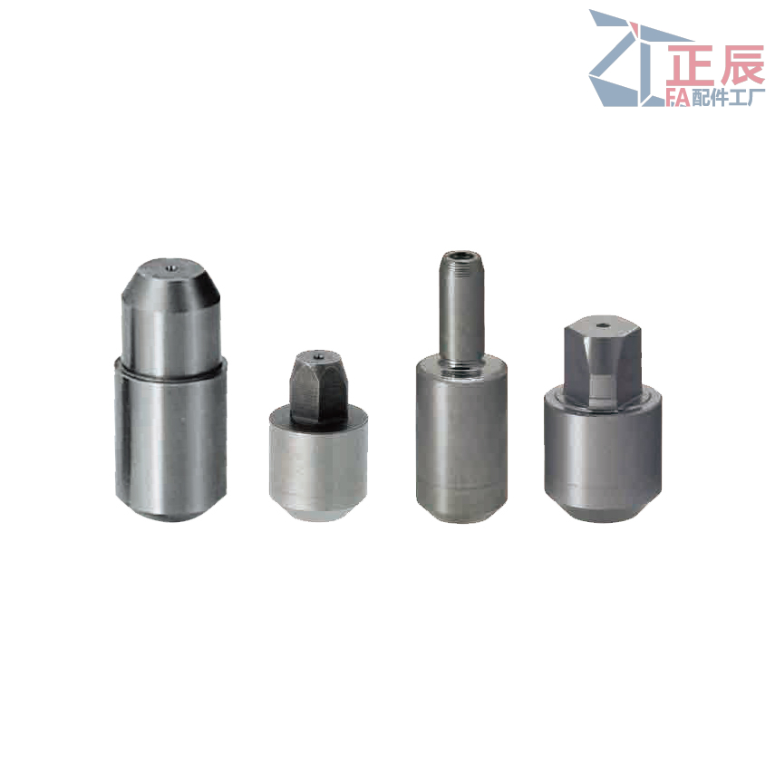 Positionierungsstift mit kleinem Kopf, runder/Diamantkopf, konische Spitze, gerader Schaft, P/L/B, konfigurierbar, JPSB