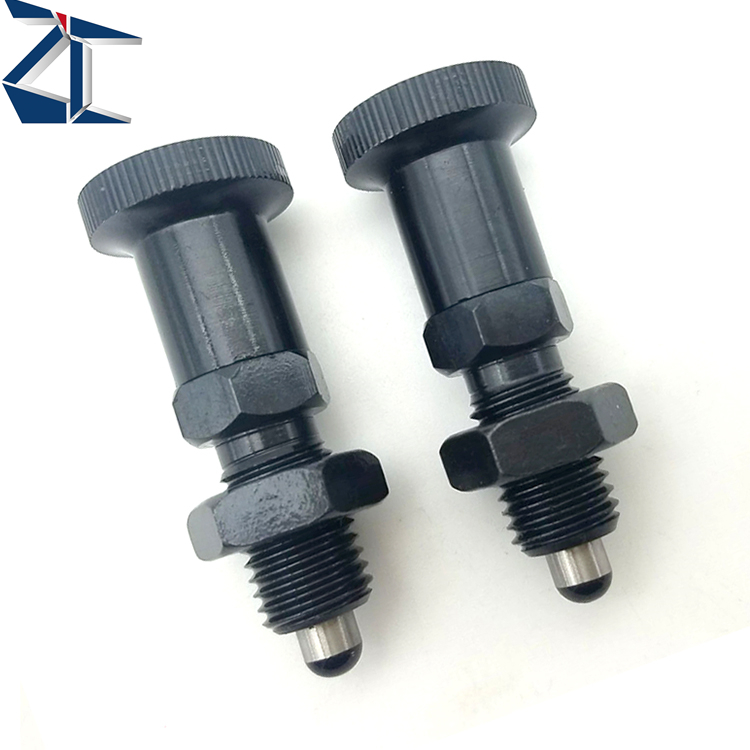 Werkseitig angepasste Rastbolzen, Feingewinderückführung, Typ PXA