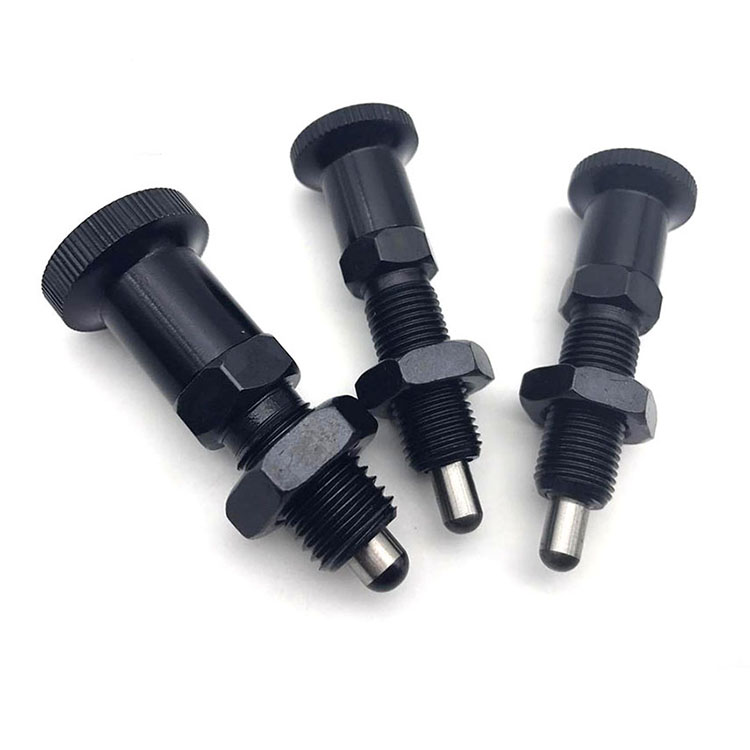 Werkseitig angepasste Rastbolzen, Feingewinderückführung, Typ PXA