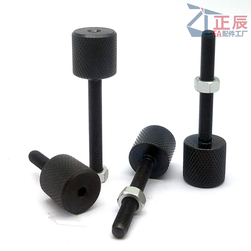 Einstellanschlagschrauben mit Innensechskant und Rändelknopf ANKSB ANKSS